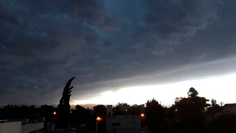 Jueves con tormentas dispersas en Córdoba.