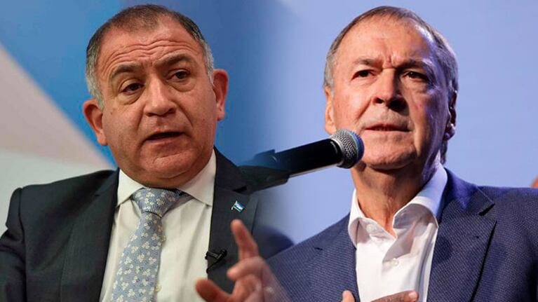 Juez y Schiaretti, en la misma mesa.