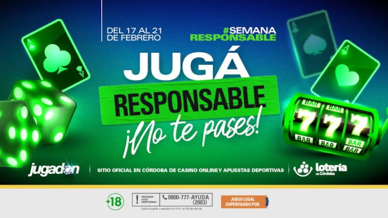Jugadon invita a jugar con responsabilidad