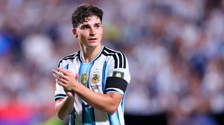Julián Álvarez se expresó tras el subcampeonato en el Mundial 2026. Foto: Robbie Jay Barratt - AMA/Getty Images.