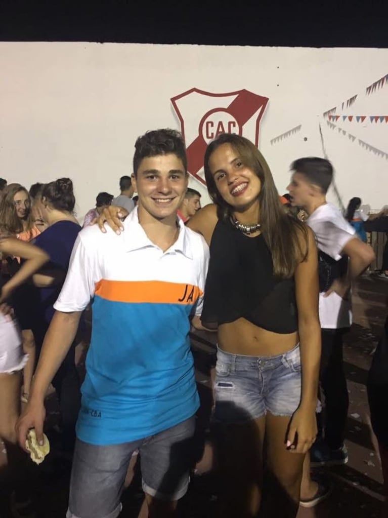 Julián Álvarez y Emilia Ferrero