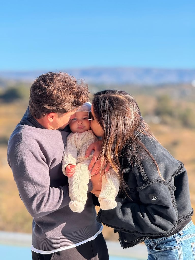 Julián Álvarez y su familia