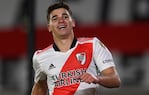 Julián, comprado por Manchester City, se está despidiendo de River a puro gol.