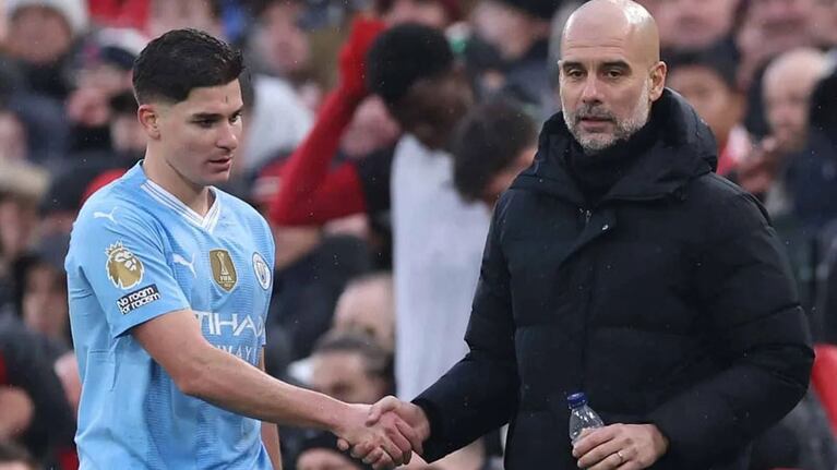 Julián le respondió a Pep sobre su futuro en Manchester City.