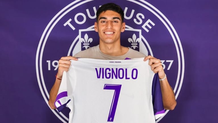 Julián Vignolo jugará en el Toulouse de Francia.