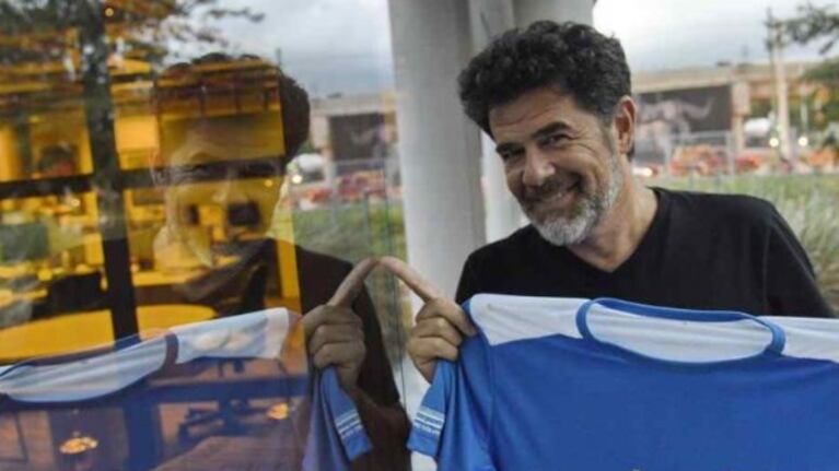 Julián Weich, siempre con la camiseta de UNICEF.