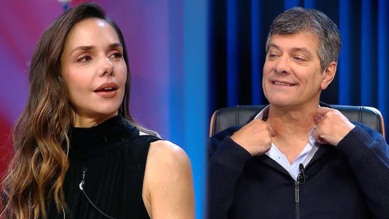 Julieta Nair Calvo y Mario Pergolini.