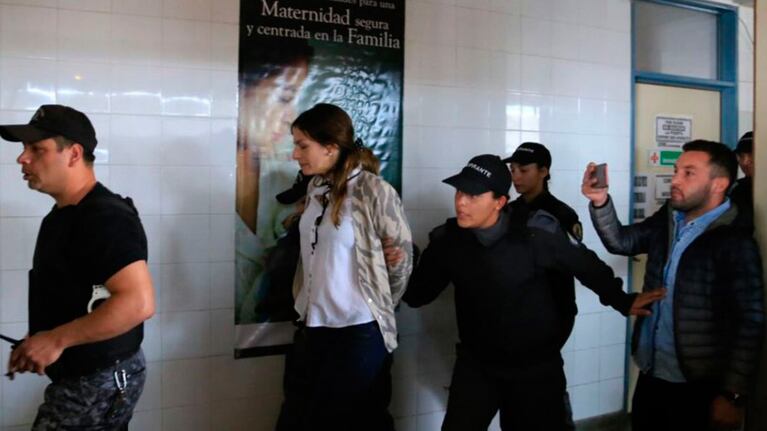 Julieta no dejó de llorar en ningún momento.