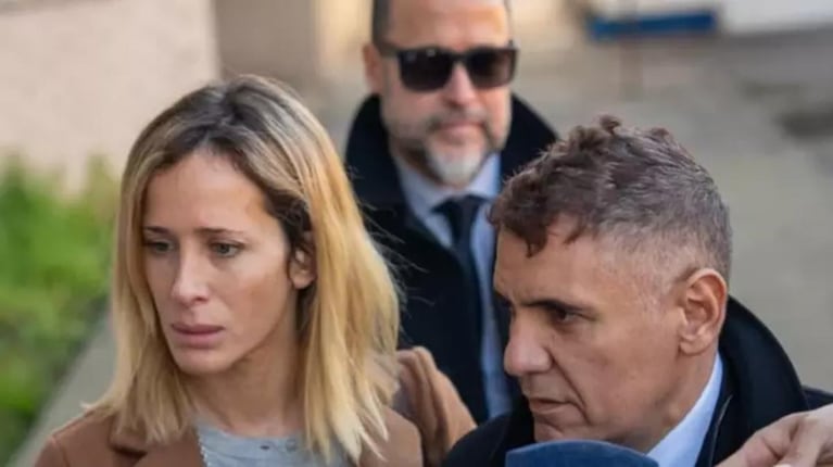 Julieta Prandi no escuchó el veredicto en la sala.