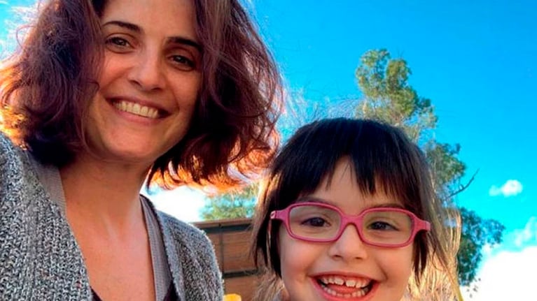 Julieta y su hija Elena Antonia.