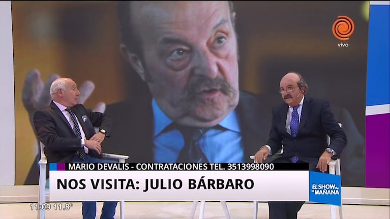 "Julio Bárbaro" recordó los años 70