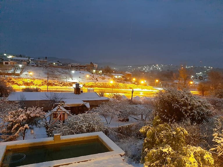 Junio de 2021, el día que nevó en Salsipuedes.