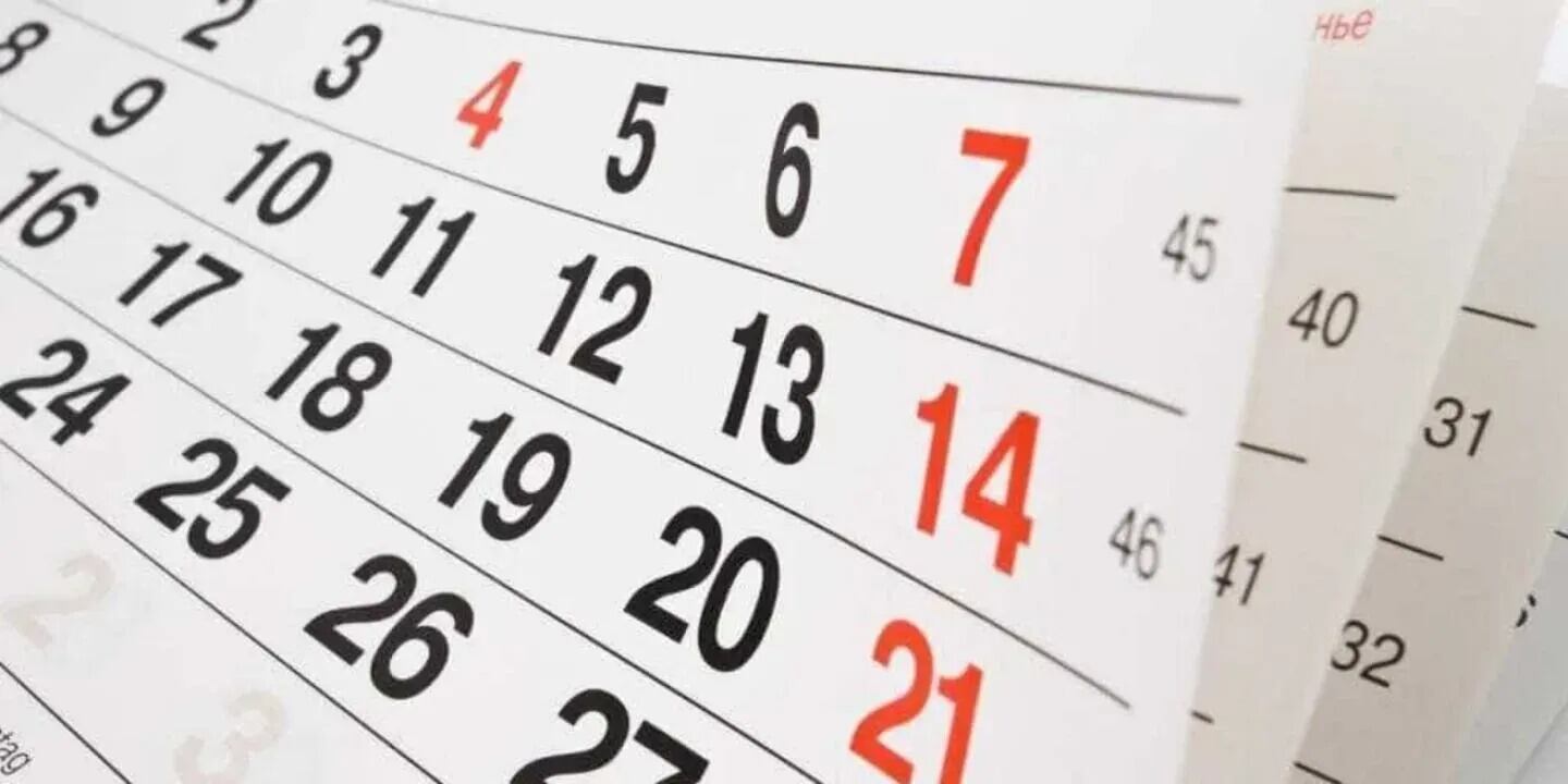 Junio, un mes cargado de feriados y findes largos.