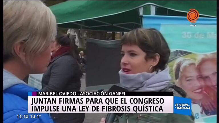 Juntan firmas para proyecto de ley sobre la fibrosis quística