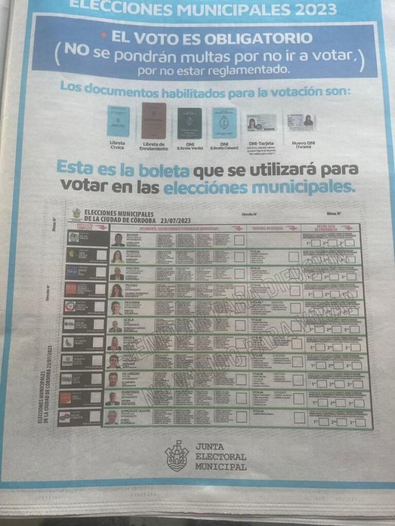  Juntos por el Cambio acusó a la Junta Electoral de “desalentar" el voto