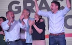 Juntos por el Cambio ganó por amplia diferencia y hubo fiesta en su sede.