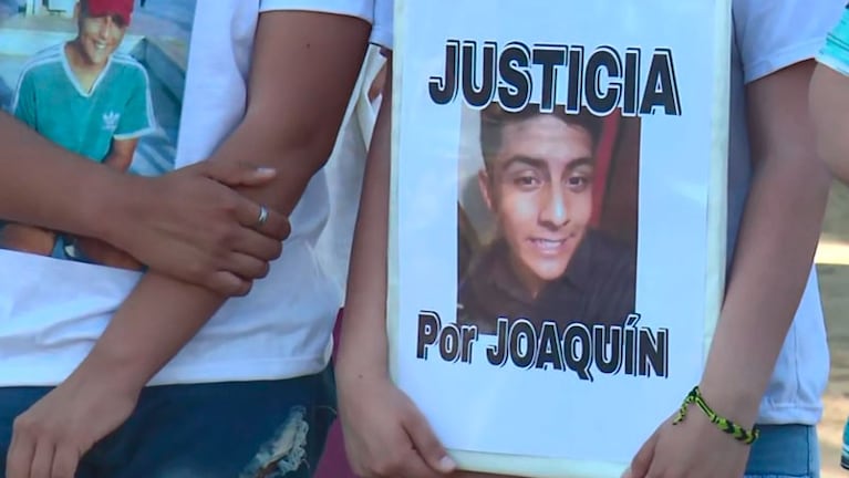 Justicia por Joaquín, el desesperado pedido de familiares y vecinos.