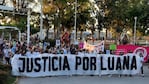 "Justicia por Luana" resonó en todas las esquinas de Pilar. Foto: Periódico Día Siete.