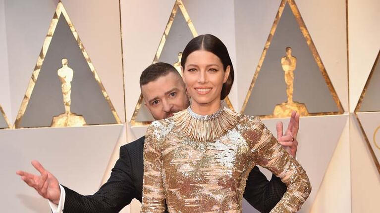 Justin Timberlake y Jessica Biel.