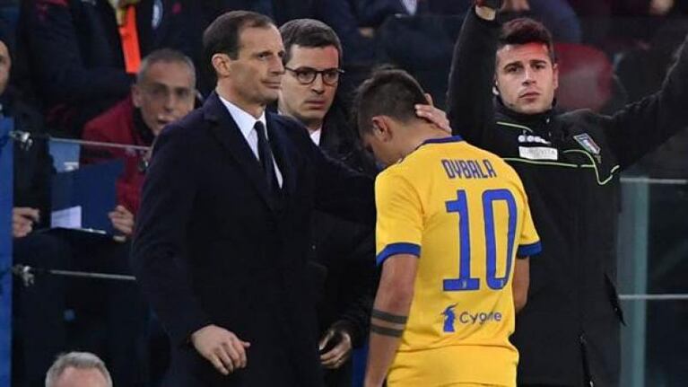 Juventus confirmó cuál es la lesión de Dybala