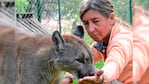 Kai Pacha, la encargada de la reserva con los pumas. Foto: @pumakawareserva