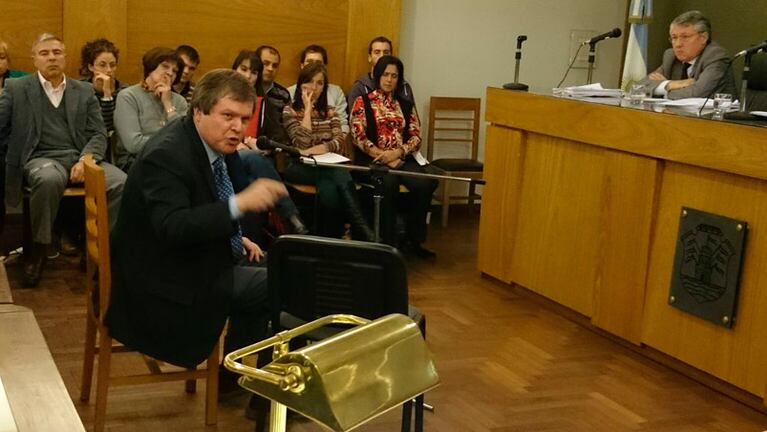 Kammerath se defendió en el banquillo de los acusados.