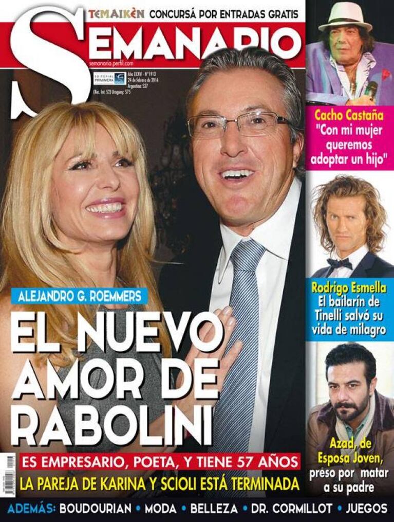 Karina Rabolini y Daniel Scioli ¿separados?