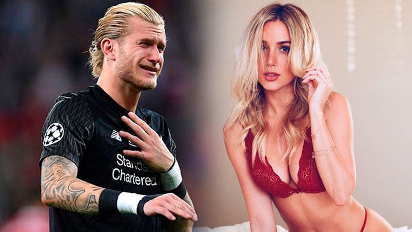 Karius da la vuelta al mundo por sus errores... y por su novia.