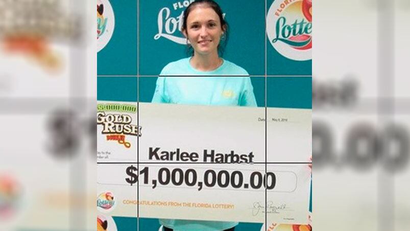 Karlee Harbst volvió a caer en la tentación de las drogas.