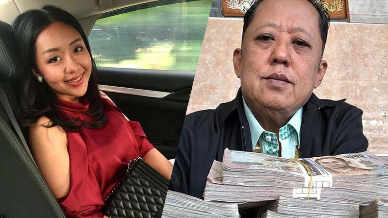 Karnsita ayuda a su padre con el negocio y son una familia muy adinerada. / Foto: Viral Press