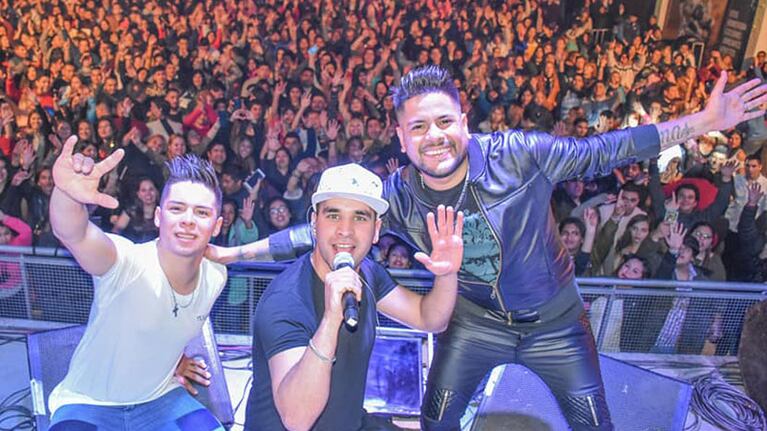 Katriel Arguello, Gaston Fernandez y Lucas Juarez
