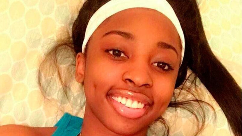 Kenneka Jenkins murió congelada después de una fiesta.