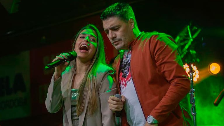 Kesito Pavón y Euge Quevedo suspendieron el show del domingo.