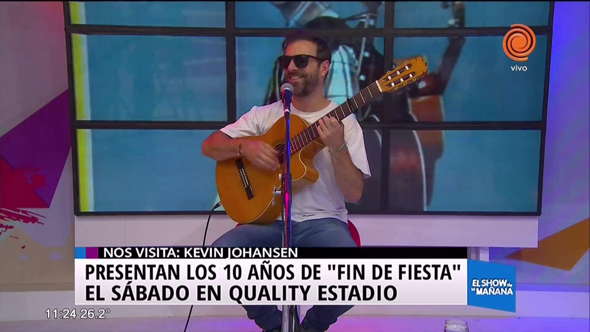 Kevin Johansen adelantó su "Fin de fiesta"