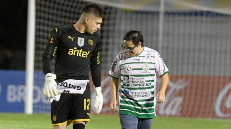 Kevin y Lucas emocionaron a todos. Foto: El Observador.