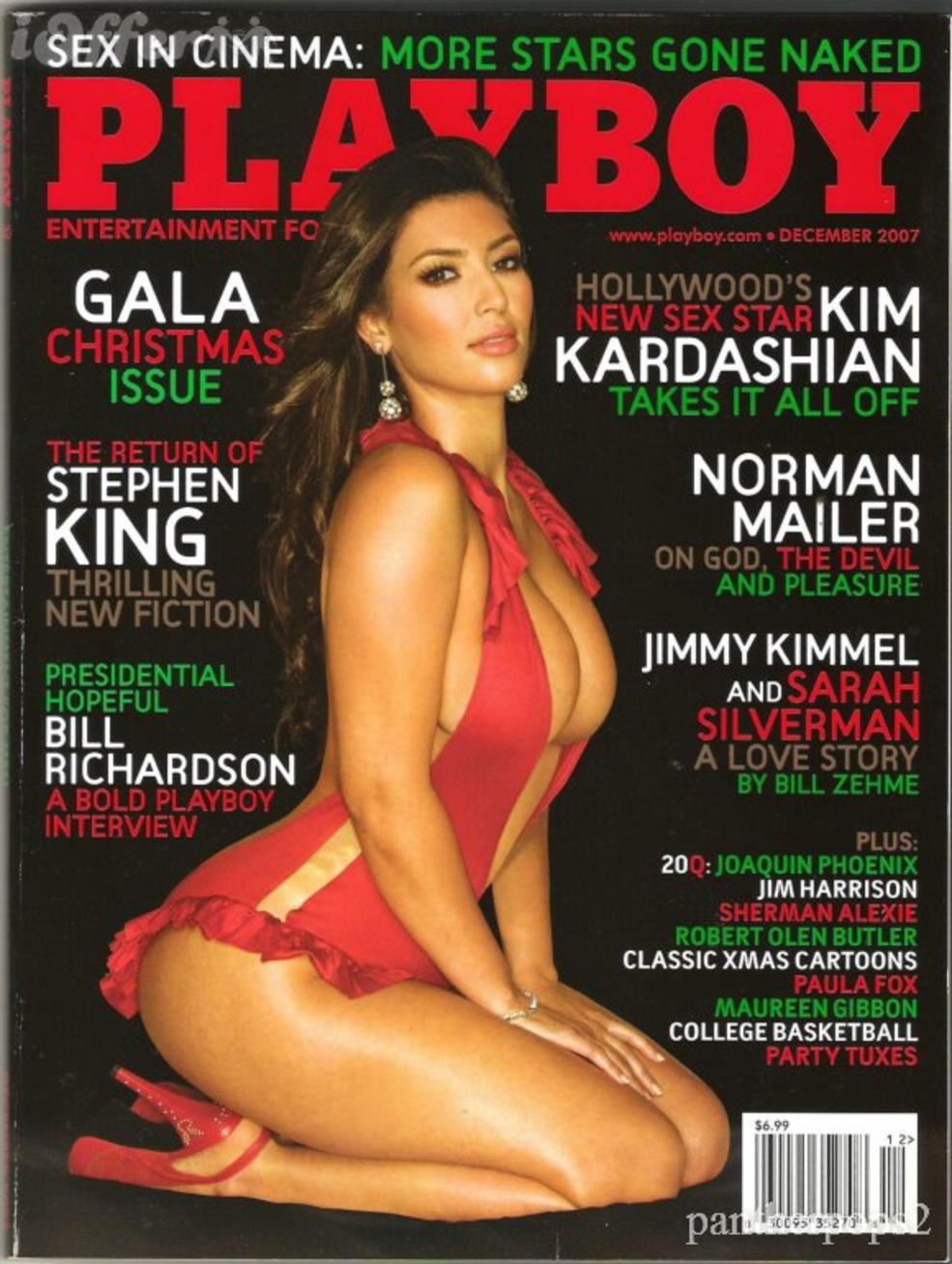 Kim Kardashian no podía quedar afuera de Playboy.