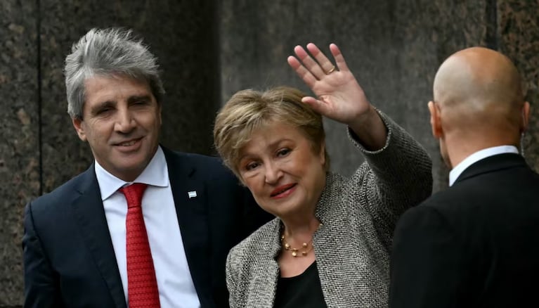 Kristalina Georgieva permanecerá en el país hasta el miércoles.