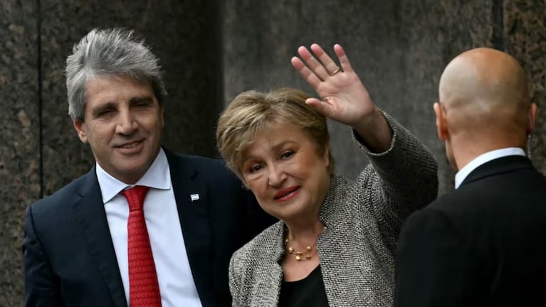 Kristalina Georgieva permanecerá en el país hasta el miércoles.