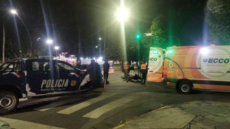 Kudelka protagonizó un accidente de tránsito en Rosario.