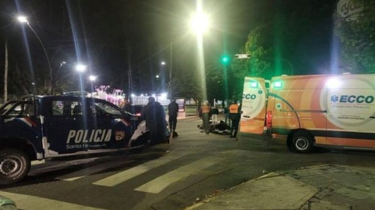 Kudelka protagonizó un accidente en Rosario.