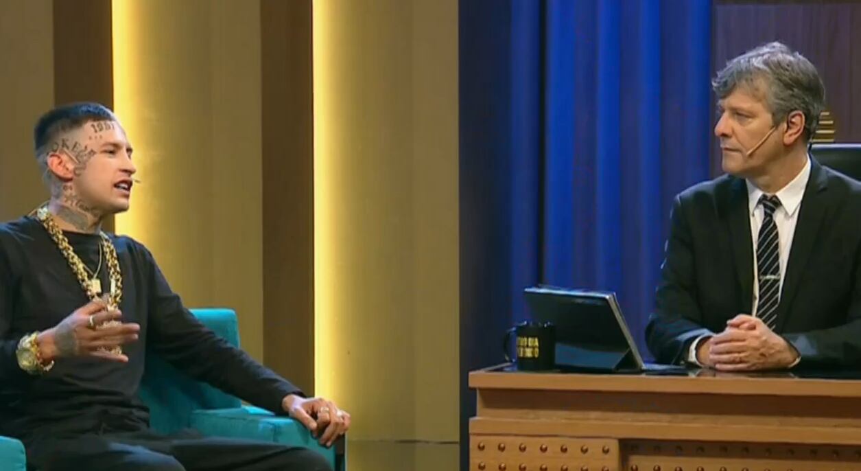 L-Gante con Mario Pergolini.