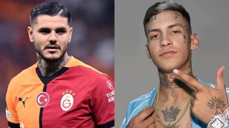 L-Gante publicó los fuertes cruces que tuvo con Mauro Icardi por Instagram: “Una sacada de careta” 