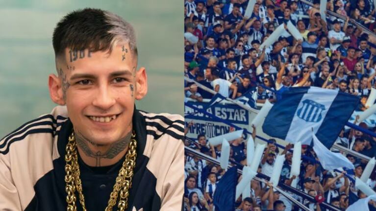 L-Gante y un guiño a Talleres.