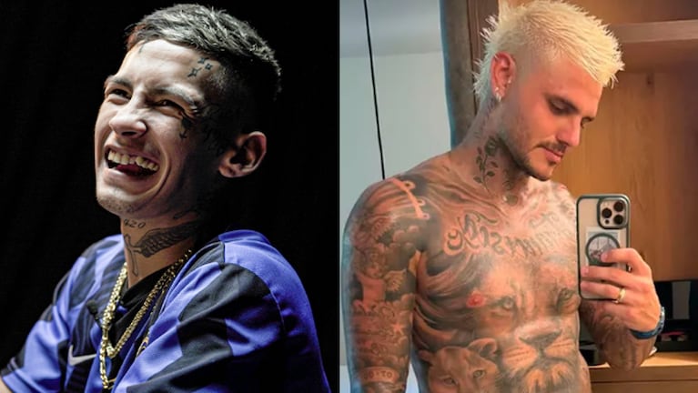 L-Gante y una reacción lapidaria al supuesto video íntimo de Mauro Icardi.