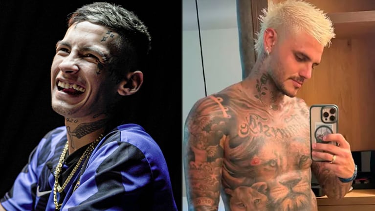 L-Gante y una reacción lapidaria al supuesto video íntimo de Mauro Icardi.