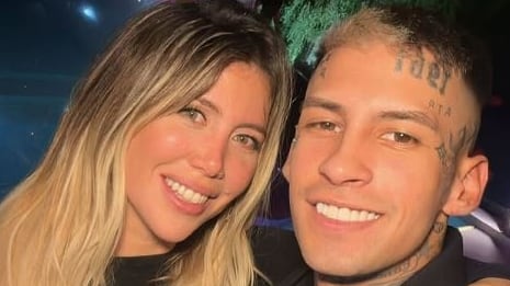 L-Gante y Wanda Nara, cada vez más afianzados como pareja. (Foto: Instagram/lgante_keloke)