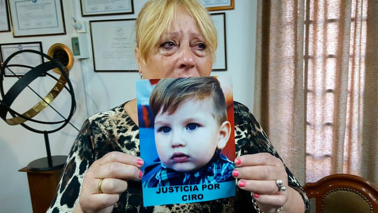 La abuela de Ciro pide justicia por su nieto. 
