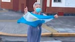 La abuela viral por sus festejos por la Scaloneta.