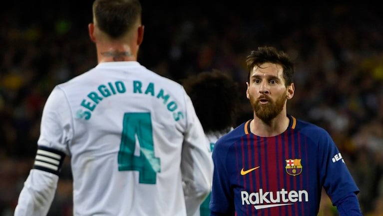 La actitud de Messi fue criticada por Sergio Ramos.
