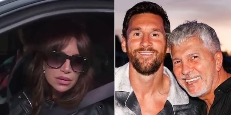 La actriz dijo al aire de Luzu que Jorge Messi había muerto.